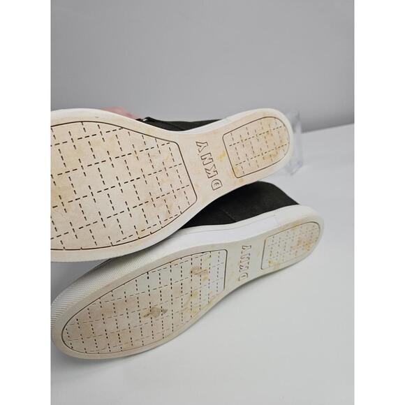 DKNY Women's Camouflage Slip-On Sneakers with Logo Strap - Picture 8 of 9